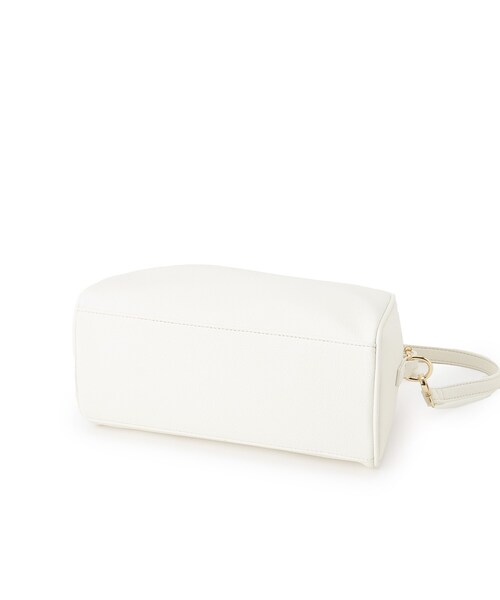 grove（グローブ）の「【雑誌掲載】バンブーハンドル2WAYボストン（ボストンバッグ・レディース・アイボリー/ブラック/ナチュラル・00）」の19枚目の写真