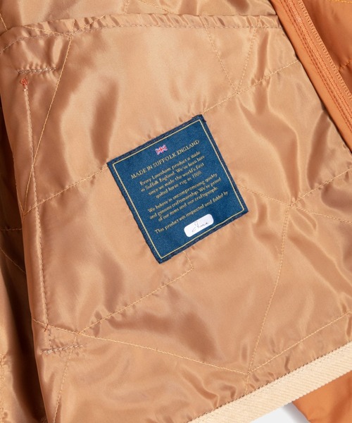 LAVENHAM（ラベンハム）の「Unwadded Bomber Jacket Womens / アンワディッド ボンバー ジャケット ウィメンズ（その他アウター・レディース・ダークブラック/ブラウン系その他・8/10/12/6）」の16枚目の写真