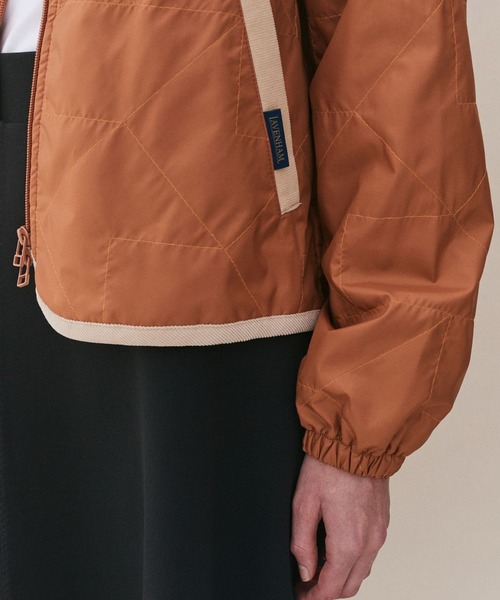 LAVENHAM（ラベンハム）の「Unwadded Bomber Jacket Womens / アンワディッド ボンバー ジャケット ウィメンズ（その他アウター・レディース・ダークブラック/ブラウン系その他・8/10/12/6）」の22枚目の写真