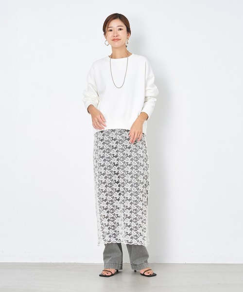 MICA&DEAL（マイカ＆ディール）の「ハイウエストデニムパンツ〈2サイズ展開〉（デニムパンツ・レディース・ライトブルー/ブラック・36/38）」の9枚目の写真