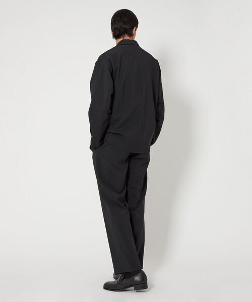 MONKEY TIME（モンキータイム）の「RENU TROシリーズ 1P テーパード パンツ -セットアップ対応-（スラックス・メンズ・ネイビー/ブラック/ダークグレー・S/M/L/XL）」の8枚目の写真
