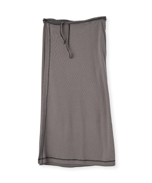 marjour(マージュール)の「STRETCH LIB WRAP SKIRT(スカート・レディース・チャコールグレー/ブラック・M)」の22枚目の写真