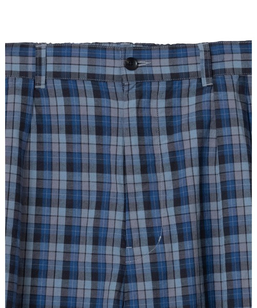 PENDLETON(ペンドルトン)の「ツータックショーツ(UNISEX)(その他パンツ・メンズ・ピンク系その他/グレー×ホワイト・LARGE/MEDIUM/SMALL)」の17枚目の写真