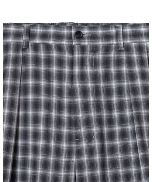PENDLETON（ペンドルトン）の「ツータックショーツ（UNISEX)（その他パンツ・メンズ・ピンク系その他/グレー×ホワイト・LARGE/MEDIUM/SMALL）」の18枚目の写真