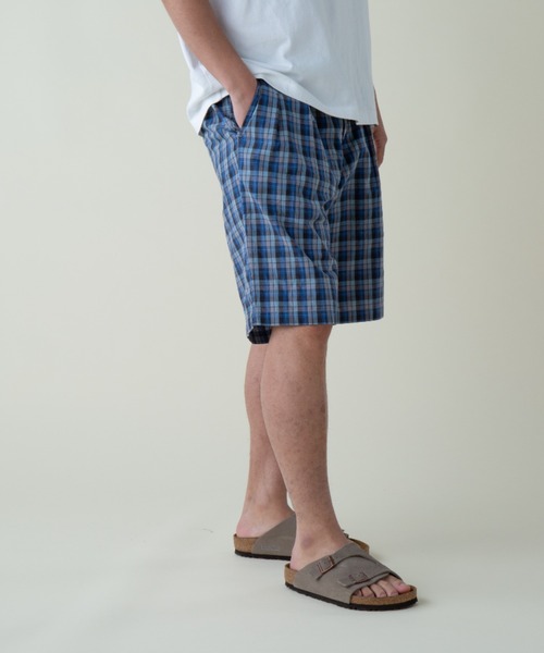 PENDLETON(ペンドルトン)の「ツータックショーツ(UNISEX)(その他パンツ・メンズ・ピンク系その他/グレー×ホワイト・LARGE/MEDIUM/SMALL)」の14枚目の写真