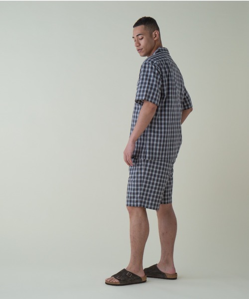 PENDLETON（ペンドルトン）の「ツータックショーツ（UNISEX)（その他パンツ・メンズ・ピンク系その他/グレー×ホワイト・LARGE/MEDIUM/SMALL）」の12枚目の写真