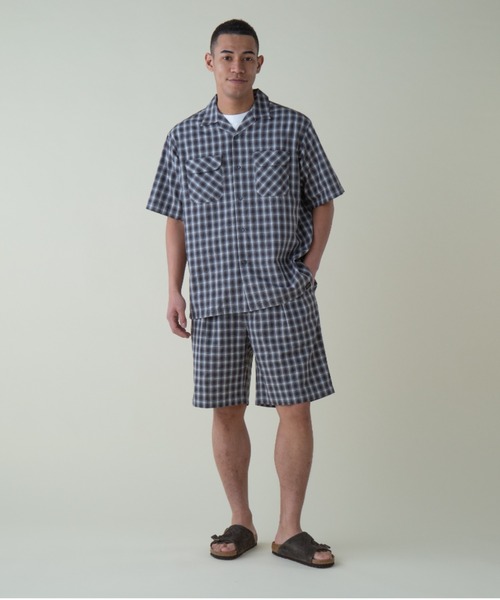 PENDLETON（ペンドルトン）の「ツータックショーツ（UNISEX)（その他パンツ・メンズ・ピンク系その他/グレー×ホワイト・LARGE/MEDIUM/SMALL）」の15枚目の写真