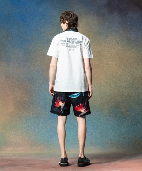glamb（グラム）の「Paradise Flower Shorts / パラダイスフラワーショーツ（その他パンツ・メンズ・ブルー/ブラック・S/M/L）」の4枚目の写真