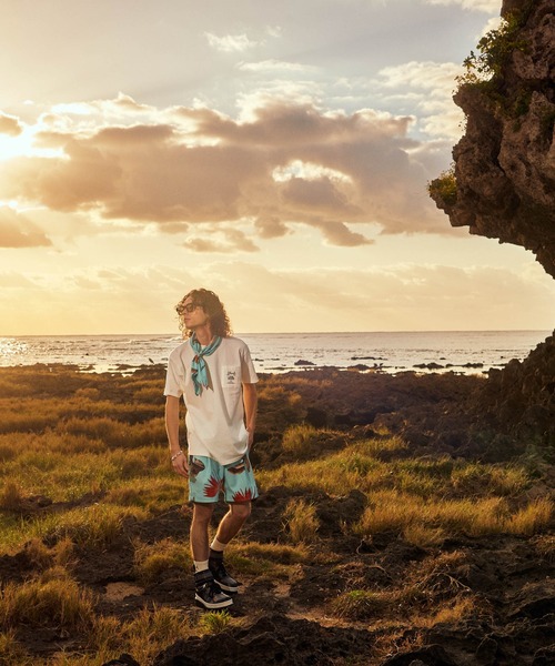glamb（グラム）の「Paradise Flower Shorts / パラダイスフラワーショーツ（その他パンツ・メンズ・ブルー/ブラック・S/M/L）」の8枚目の写真