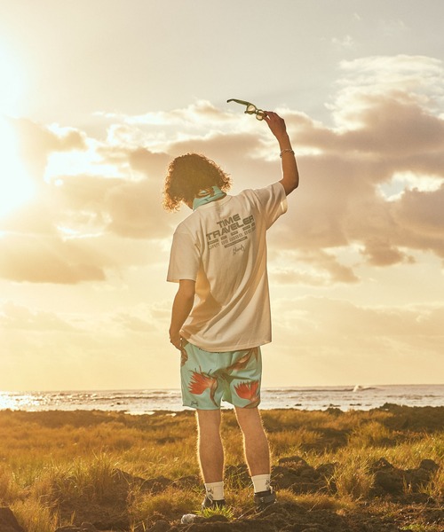 glamb（グラム）の「Paradise Flower Shorts / パラダイスフラワーショーツ（その他パンツ・メンズ・ブルー/ブラック・S/M/L）」の9枚目の写真