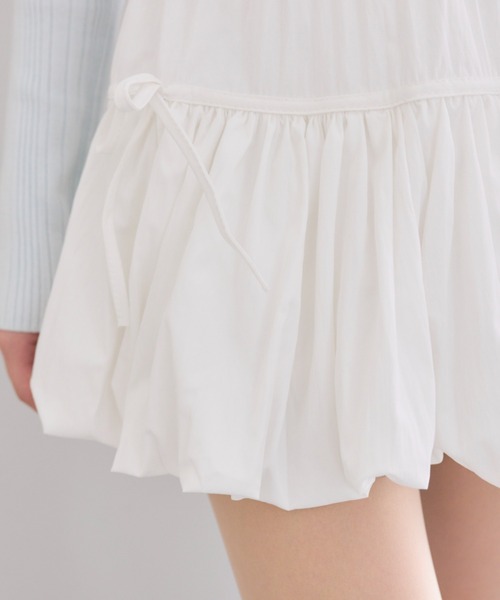 OLIVE des OLIVE（オリーブデオリーブ）の「バルーンリボンミニスカート（スカート・レディース・オフホワイト・FREE）」の15枚目の写真