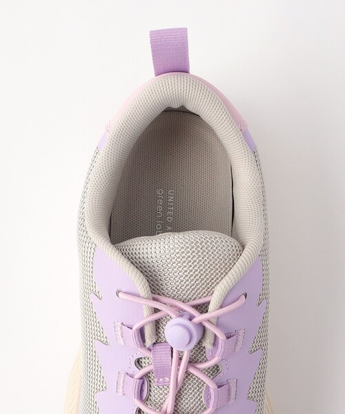 green label relaxing（グリーンレーベルリラクシング）の「ライトスニーカー / キッズ  17cm-23cm（スニーカー・キッズ・ダークグレー/ライラック・23cm/17cm/18cm/19cm/20cm/21cm/22cm）」の8枚目の写真