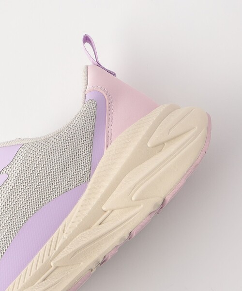 green label relaxing（グリーンレーベルリラクシング）の「ライトスニーカー / キッズ  17cm-23cm（スニーカー・キッズ・ダークグレー/ライラック・23cm/17cm/18cm/19cm/20cm/21cm/22cm）」の10枚目の写真