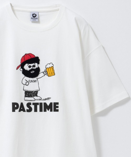 Mac-House(マックハウス)の「OZZY サガラ刺繍T【接触冷感 綿100%】(Tシャツ/カットソー・メンズ・ホワイト系1/ブラック/ホワイト系2/ネイビー・L/M)」の3枚目の写真