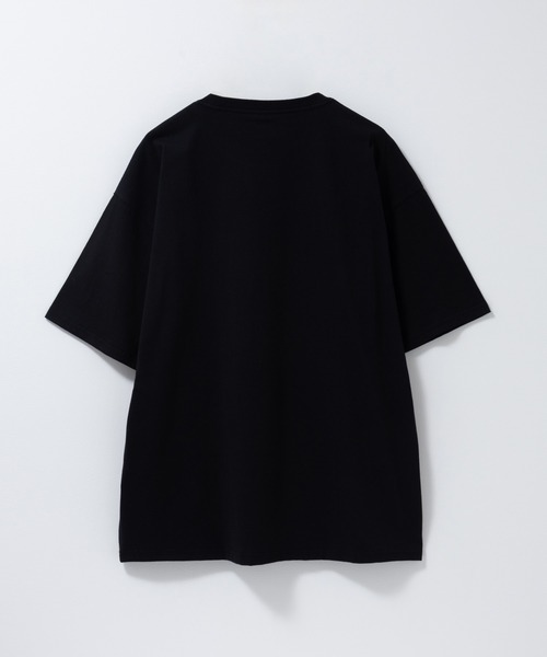 Mac-House(マックハウス)の「OZZY サガラ刺繍T【接触冷感 綿100%】(Tシャツ/カットソー・メンズ・ホワイト系1/ブラック/ホワイト系2/ネイビー・L/M)」の12枚目の写真