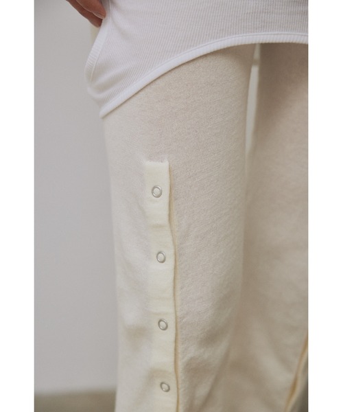 Abor(アボア)の「【Abor】Knitted Leggings Pants/ニットレギンスパンツ(レギンス/スパッツ・レディース・アイボリー/ダークグレー・FREE)」の12枚目の写真