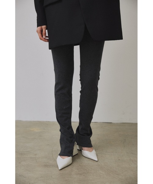 セール】【Abor】Knitted Leggings Pants/ニットレギンスパンツ