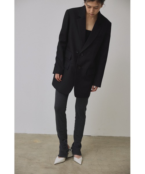 AP STUDIO Knit Leggings ニットレギンス ブラック AP STUDIO Knit Leggings ニットレギンス ブラック - レディース