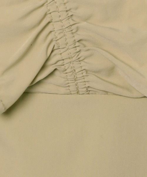 セール】ドロストフリルノースリーブブラウス 290551（シャツ