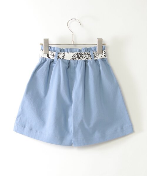 ikka(イッカ)の「スカーフベルト付きストレッチキュロット(120~160cm)(その他パンツ・キッズ・ブルー/ダークグレー/ベージュ・120/130/140/150/160)」の12枚目の写真