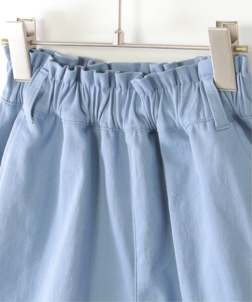 ikka(イッカ)の「スカーフベルト付きストレッチキュロット(120~160cm)(その他パンツ・キッズ・ブルー/ダークグレー/ベージュ・120/130/140/150/160)」の16枚目の写真