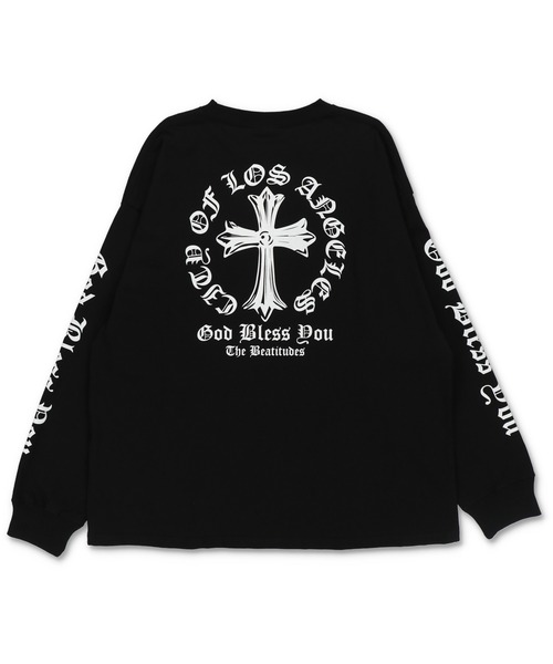 Y's 黒 長袖カットソー for men ロンT バックプリント 楽天市場】ロンT Tシャツ トップス カットソー メンズ 長袖 白T