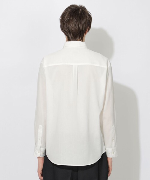 CB CRESTBRIDGE(シービークレストブリッジ)の「エアークロスパーシャルチェックシャツ(シャツ/ブラウス・メンズ・ブラック/オフホワイト・1/2/3)」の7枚目の写真