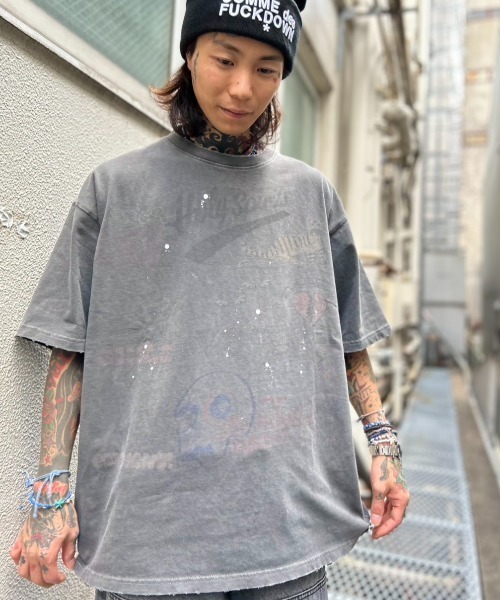 SOMEIT（サミット）の「SOMEIT/サミット/W.O.G VINTAGE（Tシャツ/カットソー・メンズ・ホワイト/グレー・L/M/XL）」の6枚目の写真