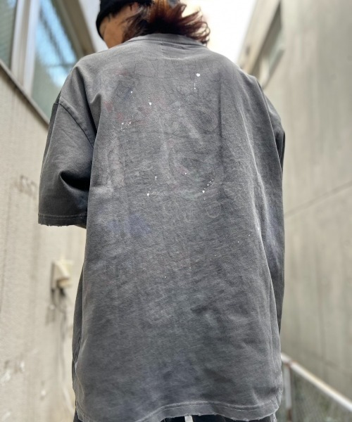 SOMEIT（サミット）の「SOMEIT/サミット/W.O.G VINTAGE（Tシャツ/カットソー・メンズ・ホワイト/グレー・L/M/XL）」の9枚目の写真