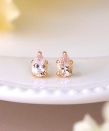 TAKE-UP | [ セカンドピアス] K18モルガナイト ドロップピアス(ピアス（両耳用）)