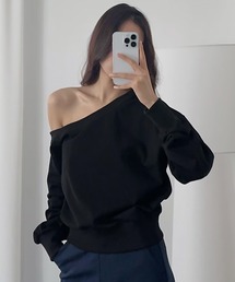 blackdia ocean ワンショルプルオーバースウェット