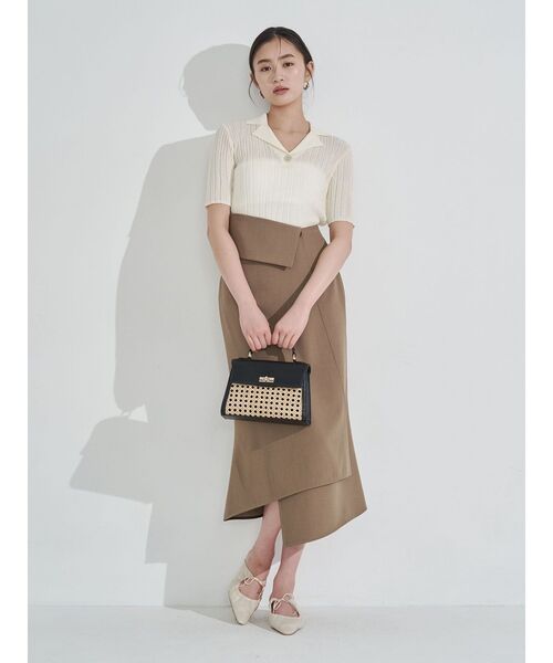 ✴︎新品タグ付き/LAGUNAMOON/アシンメトリースカート/Sサイズ