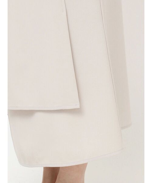 LAGUNAMOON(ラグナムーン)の「ウエストラペルアシンメトリースカート(スカート・レディース・グレー/アイボリー/ブラウン・MEDIUM/SMALL)」の16枚目の写真