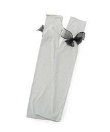 ITS'DEMO（イッツデモ）の「【接触冷感／UV／手洗い可】リボンアームカバー（手袋・レディース）」