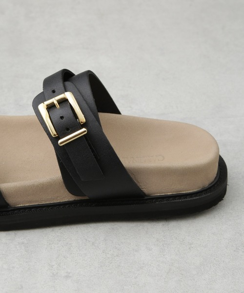 セール】CAMINANDO/DOUBLE BUCKLE SANDALS（サンダル