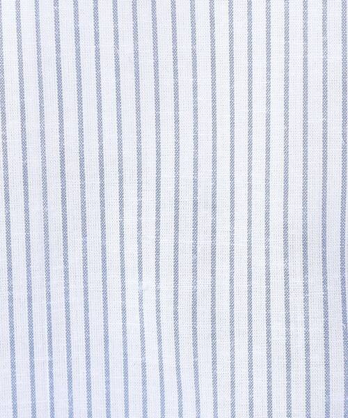 SHOO・LA・RUE（シューラルー）の「【洗える/S-LL/UV/吸水速乾】洗濯後しわになりにくいリネンブレンドシャツ（シャツ/ブラウス・レディース・ホワイト/ピンク系/ライトイエロー系/ブルー系7/ブラウン系/グリーン系3・04/01/03/02）」の14枚目の写真