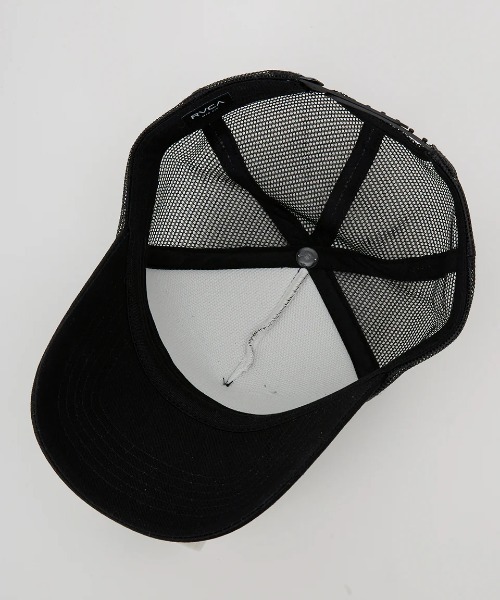 RVCA(ルーカ)の「RVCA メンズ MINI RVCA TRUCKER キャップ 【2025年春夏モデル】/ルーカロゴメッシュキャップ・帽子(キャップ・メンズ・ブラック系その他/ブラック/ブラウン系その他/ブルー系その他・FREE)」の15枚目の写真