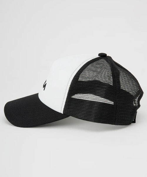 RVCA(ルーカ)の「RVCA メンズ MINI RVCA TRUCKER キャップ 【2025年春夏モデル】/ルーカロゴメッシュキャップ・帽子(キャップ・メンズ・ブラック系その他/ブラック/ブラウン系その他/ブルー系その他・FREE)」の6枚目の写真