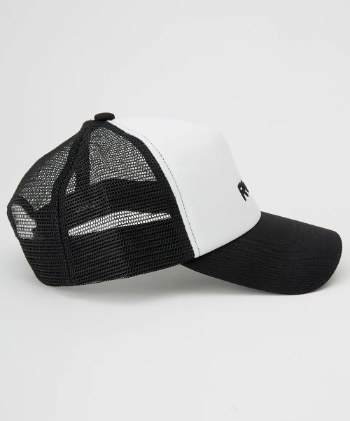 RVCA(ルーカ)の「RVCA メンズ MINI RVCA TRUCKER キャップ 【2025年春夏モデル】/ルーカロゴメッシュキャップ・帽子(キャップ・メンズ・ブラック系その他/ブラック/ブラウン系その他/ブルー系その他・FREE)」の8枚目の写真