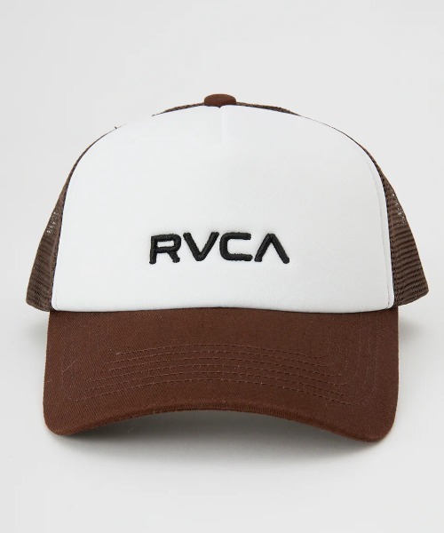 RVCA(ルーカ)の「RVCA メンズ MINI RVCA TRUCKER キャップ 【2025年春夏モデル】/ルーカロゴメッシュキャップ・帽子(キャップ・メンズ・ブラック系その他/ブラック/ブラウン系その他/ブルー系その他・FREE)」の16枚目の写真
