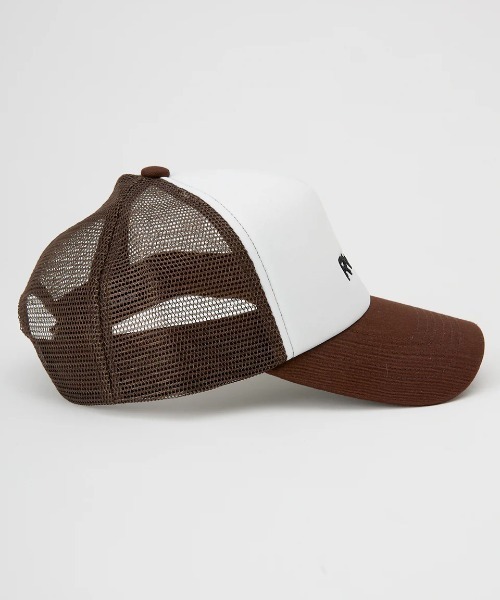 RVCA(ルーカ)の「RVCA メンズ MINI RVCA TRUCKER キャップ 【2025年春夏モデル】/ルーカロゴメッシュキャップ・帽子(キャップ・メンズ・ブラック系その他/ブラック/ブラウン系その他/ブルー系その他・FREE)」の19枚目の写真