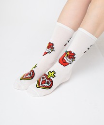 RNA | E5106 アップルモチーフソックス(ソックス/靴下)