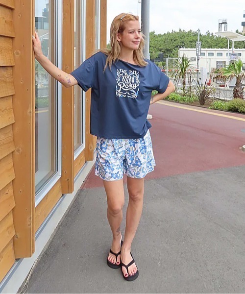 ARTSY FLORAL /ロキシー水陸両用半袖ラッシュガードTシャツ付き3