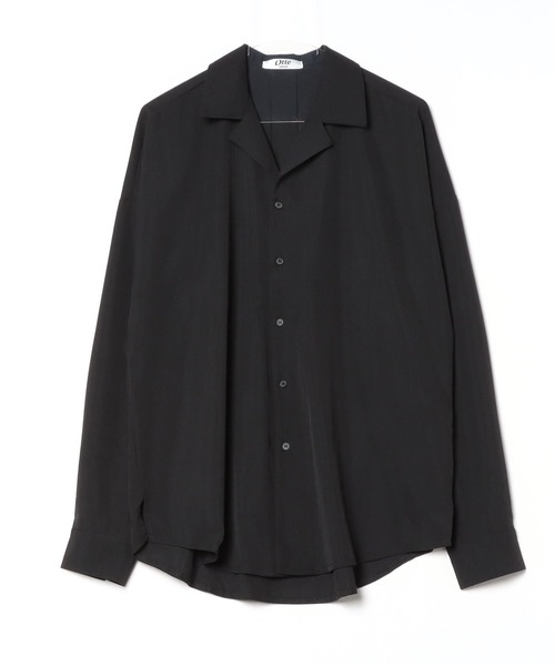 Otte(オッテ)の「ベーシックライトサテンシャツ(シャツ/ブラウス・メンズ・ホワイト/ブラック/ブラウン・MEDIUM/LARGE/X-LARGE/XX-LARGE)」の17枚目の写真