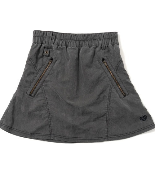 HTH(エイチティーエイチ)の「puckering mini skirt(スカート・レディース・アッシュグレー/アッシュ/アーミー・フリー)」の3枚目の写真