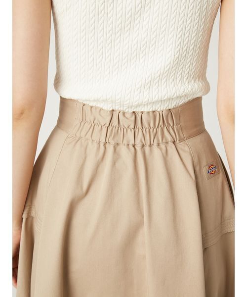 FRAY I.D（フレイアイディー）の「【FRAY I.D｜Dickies】チノフレアスカート（スカート・レディース・ピンク/ベージュ/チェック・0/1）」の16枚目の写真