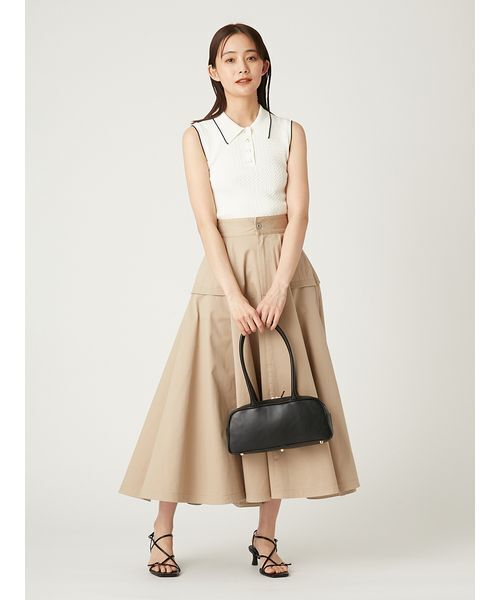 FRAY I.D（フレイアイディー）の「【FRAY I.D｜Dickies】チノフレアスカート（スカート・レディース・ピンク/ベージュ/チェック・0/1）」の19枚目の写真