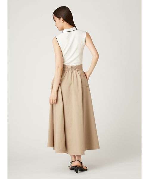 FRAY I.D（フレイアイディー）の「【FRAY I.D｜Dickies】チノフレアスカート（スカート・レディース・ピンク/ベージュ/チェック・0/1）」の22枚目の写真