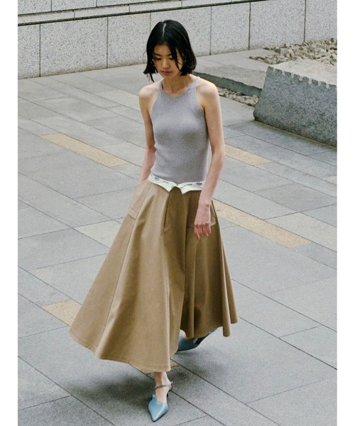 セール】【FRAY I.D｜Dickies】チノフレアスカート（スカート）｜FRAY