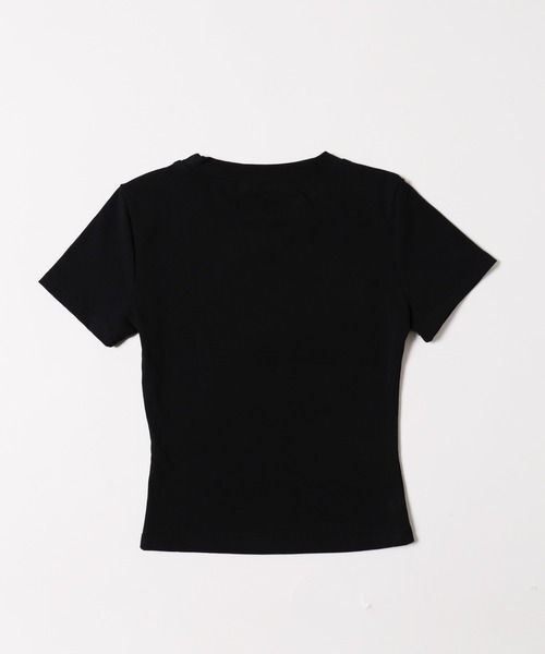 PHILLY（フィリー）の「【プチプラ￥2199★】リボンワッペンコンパクトT（Tシャツ/カットソー・レディース・グレー/ブラック・FREE）」の16枚目の写真